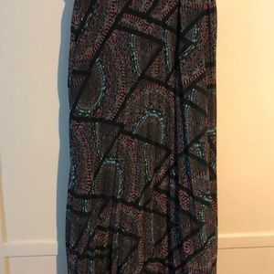 Boho Maxi skirt with cute colors and detail